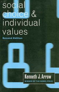 Produktbild: Social Choice and Individual Values, Second Edition
