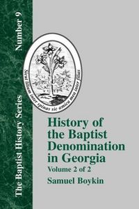 Produktbild: History Of The Baptist Denomination In Georgia - Vol. 2