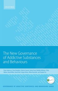 Produktbild: New Governance of Addictive Substances and Behaviours