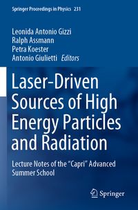 Produktbild: Laser-Driven Sources of High Energy Particles and Radiation