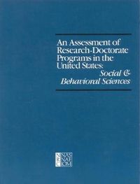 Produktbild: An Assessment of Research-Doctorate Programs in the United States