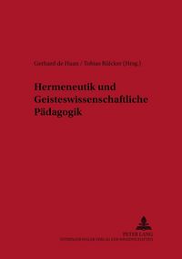 Produktbild: Hermeneutik und Geisteswissenschaftliche P&auml;dagogik