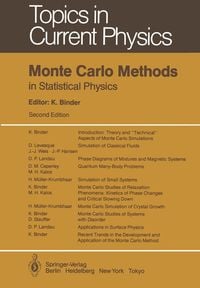 Produktbild: Monte Carlo Methods in Statistical Physics