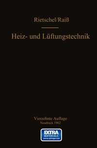 Produktbild: H. Rietschels Lehrbuch der Heiz- und L&uuml;ftungstechnik