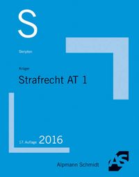 Produktbild: Skript Strafrecht AT 1