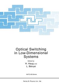 Produktbild: Optical Switching in Low-Dimensional Systems