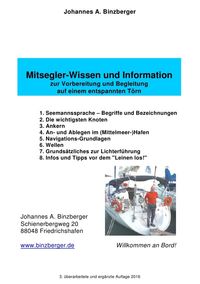 Bild vom Artikel Mitsegler-Wissen und Information vom Autor Johannes A. Binzberger