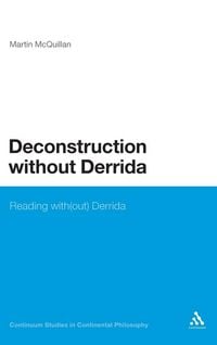 Produktbild: Deconstruction Without Derrida