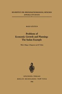 Produktbild: Problems of Economic Growth and Planning: The Sudan Example