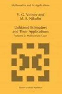 Produktbild: Unbiased Estimators and their Applications