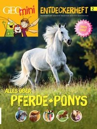 Produktbild: GEOlino mini Entdeckerheft 2/2016 - Alles &uuml;ber Pferde + Ponys