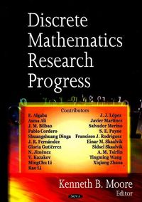 Produktbild: Discrete Mathematics Research Progress