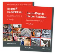 Produktbild: Buchpaket: Baustoffkunde f&uuml;r den Praktiker und Baustoff-Handelskunde