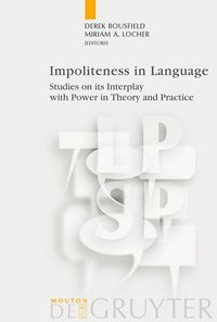 Produktbild: Impoliteness in Language