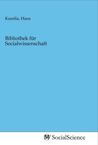 Produktbild: Bibliothek f&uuml;r Socialwissenschaft