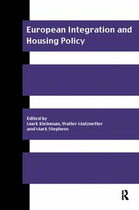 Produktbild: European Integration and Housing Policy