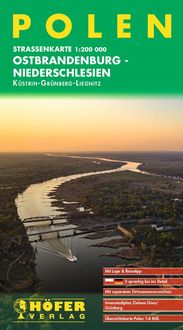 Produktbild: H&ouml;fer Stra&szlig;enkarte PL 002 Polen - Ostbrandenburg, Niederschlesien 1:200.000