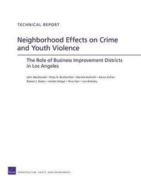 Produktbild: Neigborhood Effects on Crime and Youth Violence