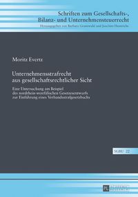 Produktbild: Unternehmensstrafrecht aus gesellschaftsrechtlicher Sicht