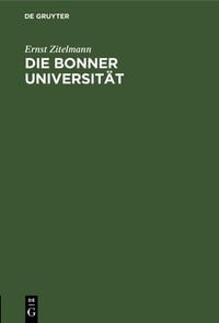 Produktbild: Die Bonner Universit&auml;t