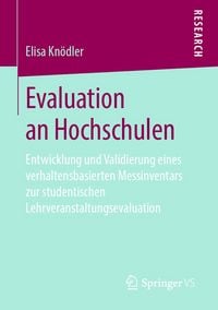 Produktbild: Evaluation an Hochschulen