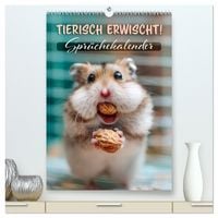 Produktbild: Tierisch erwischt (hochwertiger Premium Wandkalender 2026 DIN A2 hoch), Kunstdruck in Hochglanz