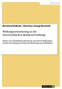 Produktbild: Wirkungsorientierung in der &ouml;sterreichischen Bundesverwaltung