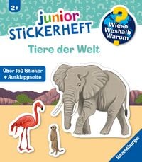 Produktbild: Wieso? Weshalb? Warum? junior Stickerheft - Tiere der Welt