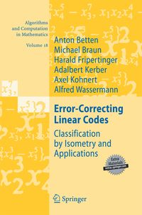Produktbild: Error-Correcting Linear Codes