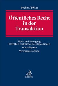 Produktbild: &Ouml;ffentliches Recht in der Transaktion