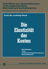 Produktbild: Die Elastizit&auml;t der Kosten