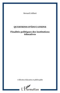 Produktbild: Questions d'&eacute;ducations