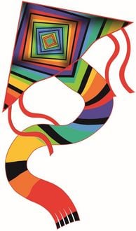 Produktbild Paul Günther 1160 - Kinderdrachen, Matrix, ca. 97 x 48 cm
