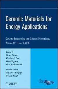 Produktbild: Ceramic Materials for Energy Applications, Volume 32, Issue 9
