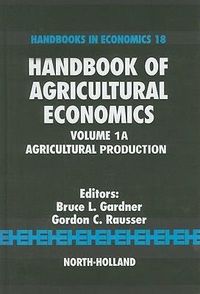 Produktbild: Handbook of Agricultural Economics