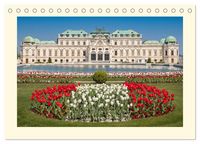 Produktbild: An der sch&ouml;nen blauen Donau - Ein Spaziergang in Wien (Tischkalender 2026 DIN A5 quer), CALVENDO Monatskalender