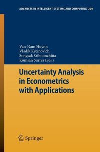 Produktbild: Uncertainty Analysis in Econometrics with Applications