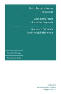 Produktbild: Macrobius Ambrosius Theodosius: Kommentar zum "Somnium Scipionis". Lateinisch und deutsch