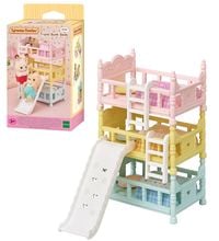 Produktbild: Sylvanian Families 5741 - Tripl Bunk Beds, Dreist&ouml;ckiges Babyhochbett, Puppenzubeh&ouml;r
