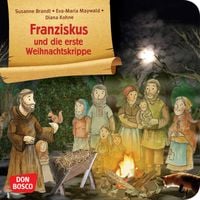 Produktbild: Franziskus und die erste Weihnachtskrippe. Mini-Bilderbuch.