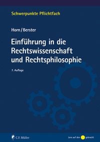 Produktbild: Einf&uuml;hrung in die Rechtswissenschaft und Rechtsphilosophie