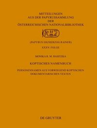 Produktbild: Koptisches Namenbuch