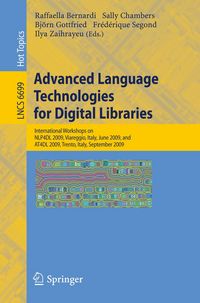 Produktbild: Advanced Language Technologies for Digital Libraries