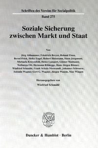 Produktbild: Soziale Sicherung zwischen Markt und Staat.