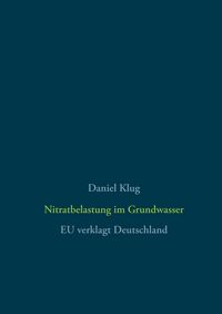 Produktbild: Nitratbelastung im Grundwasser
