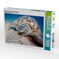 Produktbild: CALVENDO Puzzle Portrait Unterwasserschildkr&ouml;te | 1000 Teile Lege-Gr&ouml;&szlig;e 64x48cm Foto-Puzzle f&uuml;r gl&uuml;ckliche Stunden