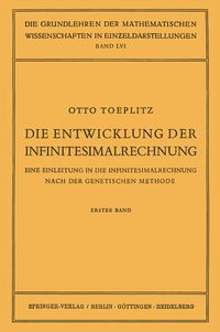 Produktbild: Die Entwicklung der Infinitesimalrechnung