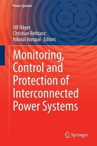 Produktbild: Monitoring, Control and Protection of Interconnected Power Systems