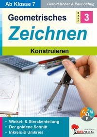 Produktbild: Geometrisches Zeichnen / Band 3: Konstruieren