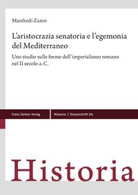 Produktbild: L'aristocrazia senatoria e l'egemonia del Mediterraneo